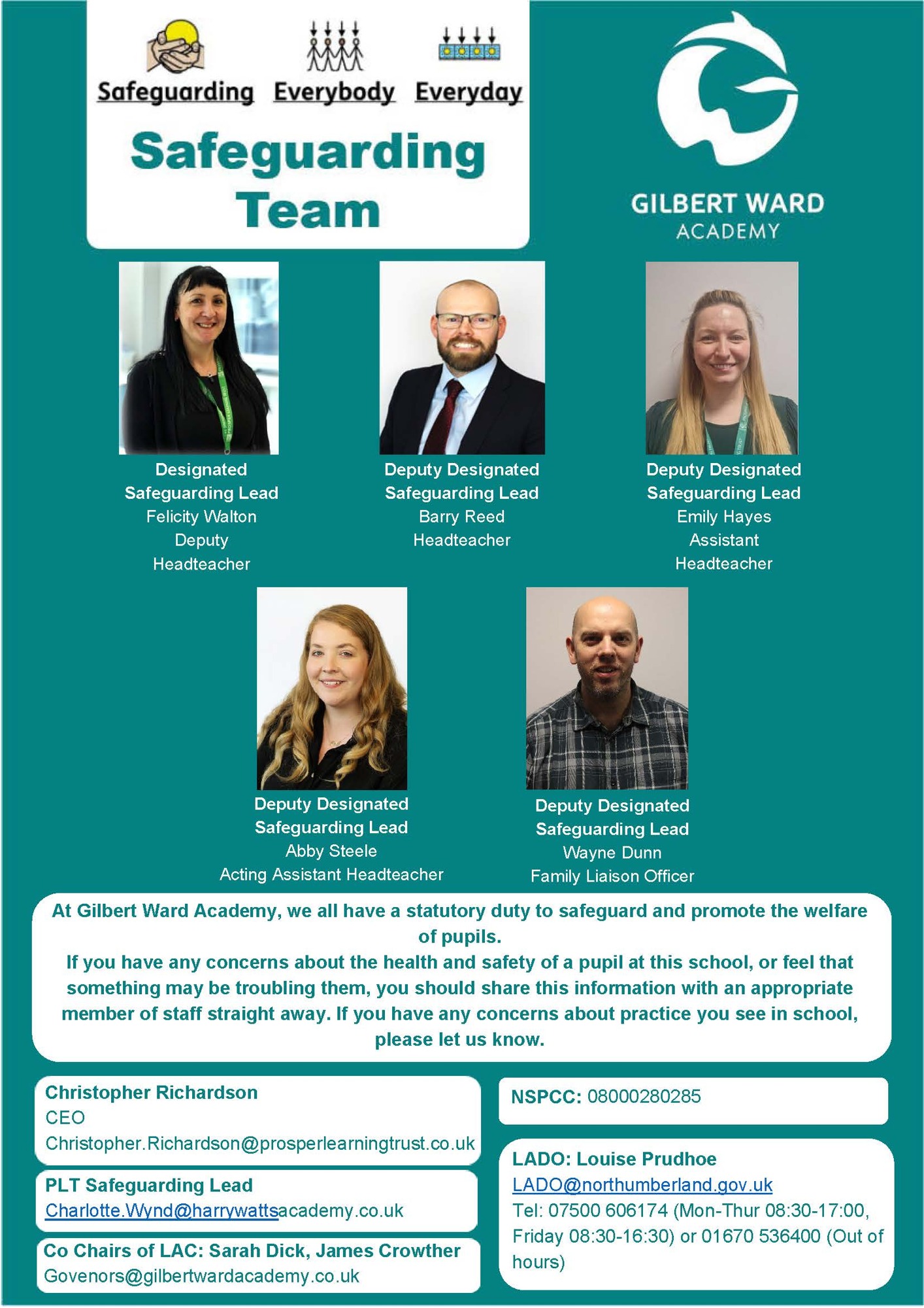 GWA  Safeguarding Poster